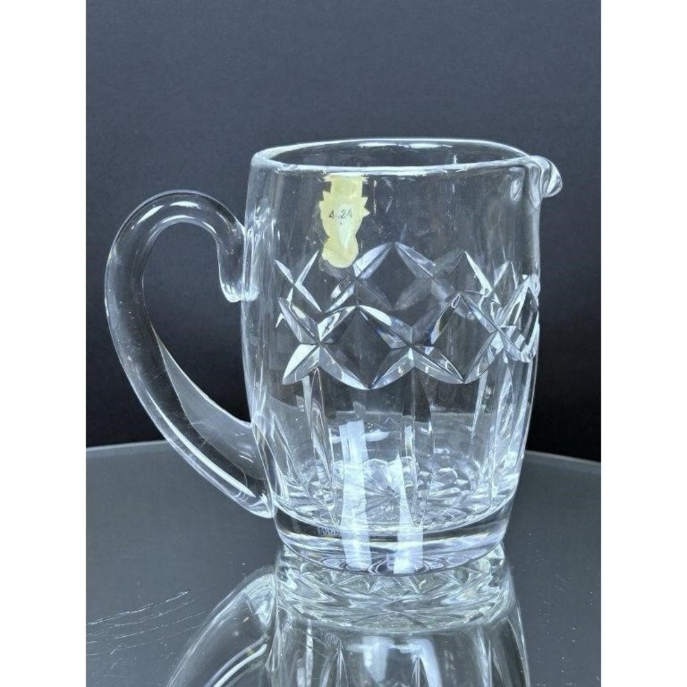 Waterford Lismore Cut Crystal Glass Cream Pitcher - Pristine